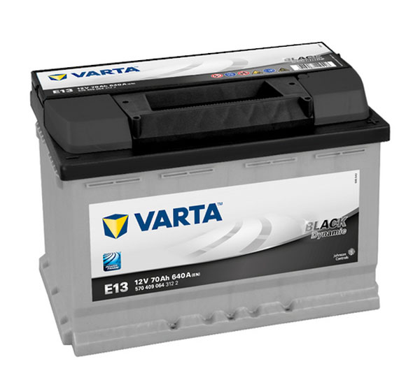 Batterie de démarrage Varta Black Dynamic L3 E13 12V 70Ah / 640A