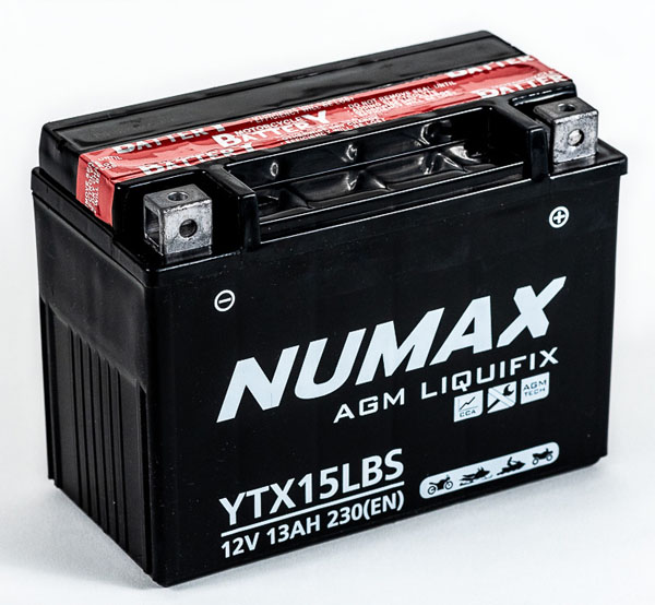 Batterie Moto Numax Premium Agm Avec Pack Acide Ytx L Bs V Ah A