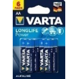 LR03/AAA - VARTA LONG LIFE POWER ALCALINE - BLISTER DE 6