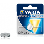 Pile bouton lithium Varta CR1216