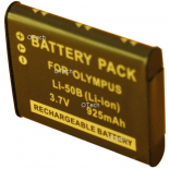 Batterie photo numerique pour OLYMPUS LI-50B 3.7V Li-Ion 900 / 1000mA