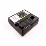 Chargeur pour batteries de type Panasonic coulissantes Li-Ion - 1,5A - 10,8V - 28V / Li-Ion