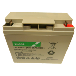 Batterie Plomb Etanche Stationnaire Lucas VRLA AGM  LSLA20-12 12V 20Ah.