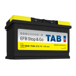Batterie de dmarrage TAB Start&Stop EFB L4 SG80 12V 80Ah 760A