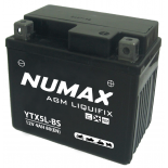Batterie moto Numax Premium AGM    YTX5L-BS 12V 4Ah 80A