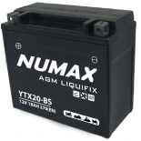 Batterie moto Numax Premium AGM YTX20-BS 12V 18Ah 270A