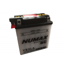 Batterie moto Numax Standard    YB3L-A 12V 3Ah 42A
