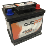 Batterie AUTOPRO 1er prix SMF AR-L1  50AH 400 AMPS 207x175x190 +D