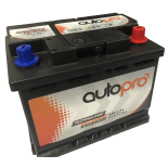 Batterie AUTOPRO 1er prix SMF AR-L2+  66AH 620 AMPS 242x175x190 +D