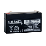 Batterie FULBAT  AGM  plomb Etanche - FP6-1.2 (T1) 6 Volts 1,2 Amps