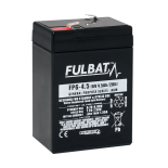 Batterie FULBAT  AGM  plomb Etanche FP6-4.5 (T1) 6 volts 4,5 Amps