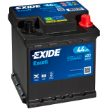 BATTERIE EXIDE EXCELL L0 12V 44AH 400A 175X175X190 +D EB440