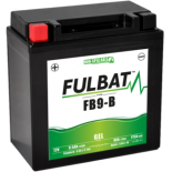 Batterie moto GEL  FB9-B GEL (12N9-4B-1) /YB9-B  (12N9-4B-1) FULBAT SLA Etanche  9.5AH 113 AMPS