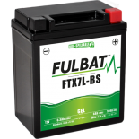 Batterie moto GEL  FTX7L-BS GEL /YTX7L-BS  FULBAT SLA Etanche  6.3AH