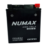 Batterie  Numax AGM SLA scelle  YTX7L-BS SLA 12 V 6 AH 100 AMPS EN