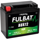 batterie auxilliaire Fulbat AUX12 12V 10,5Ah 180Aplus  gauche
