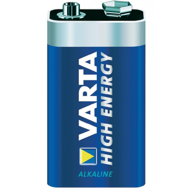 Varta LongLife 6LR61 Pack 2 Pilas 9V