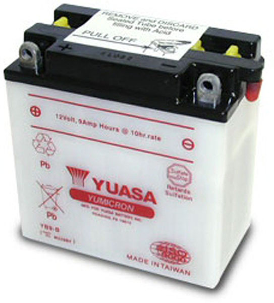 Batterie Moto Yuasa YB9-B 12V / 9Ah